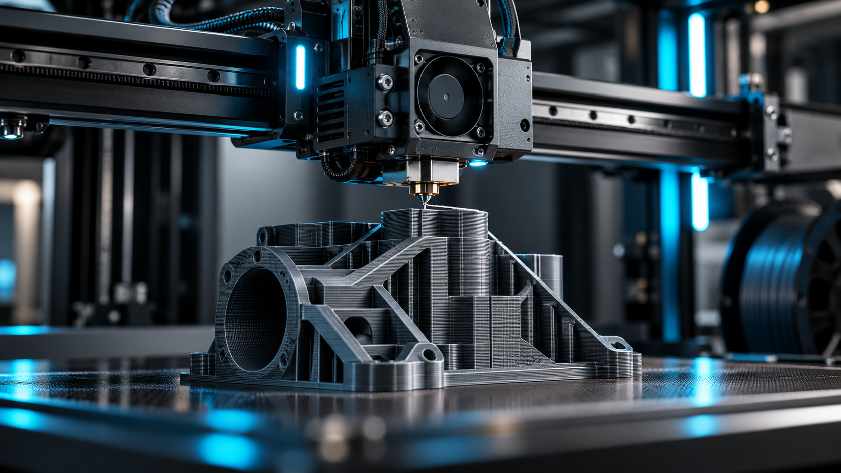 Stampa 3D a filamento di un componente tecnico