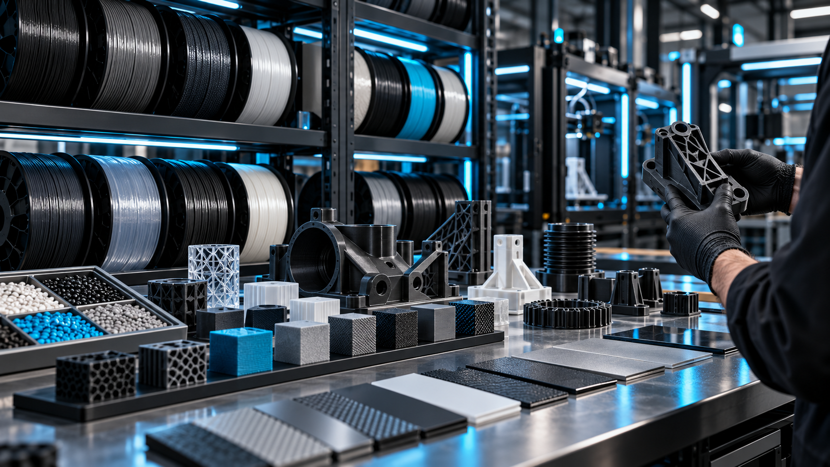 Scelta di filamenti e materiali per stampa 3D